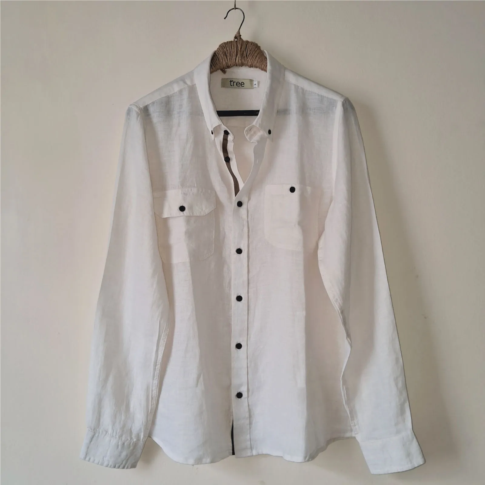 Snow White Linen Adventure Shirt